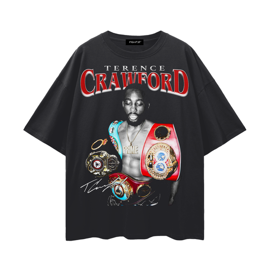 Crawford Streetwear Loose Drop Shoulder T-Shirt