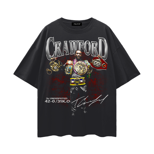 Terence "BUD" Crawford Streetwear Loose Drop Shoulder T-Shirt
