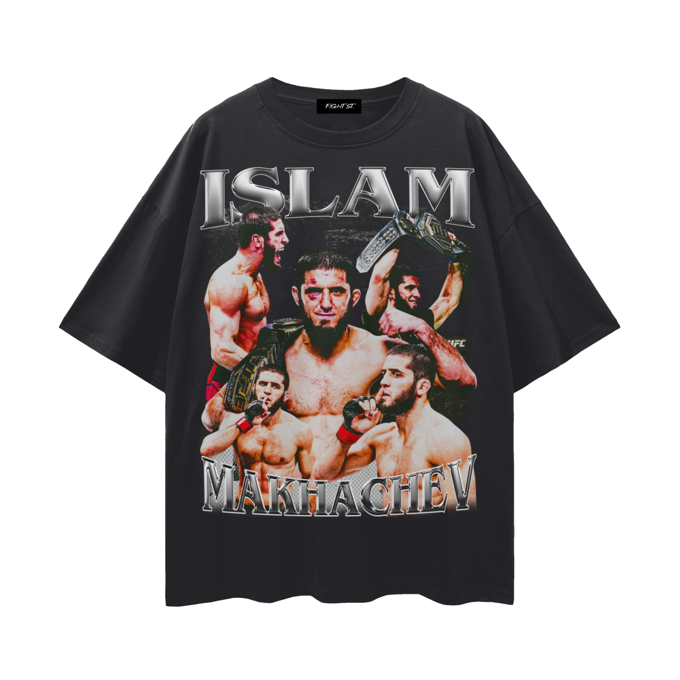 Islam Makhachev Streetwear Loose Drop Shoulder T-Shirt