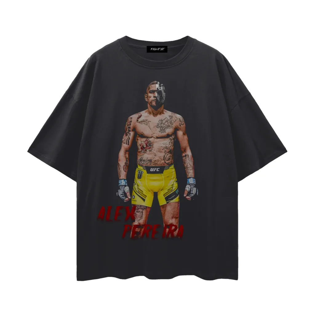 Alex Pereira/ Jason Streetwear Loose Drop Shoulder T-Shirt