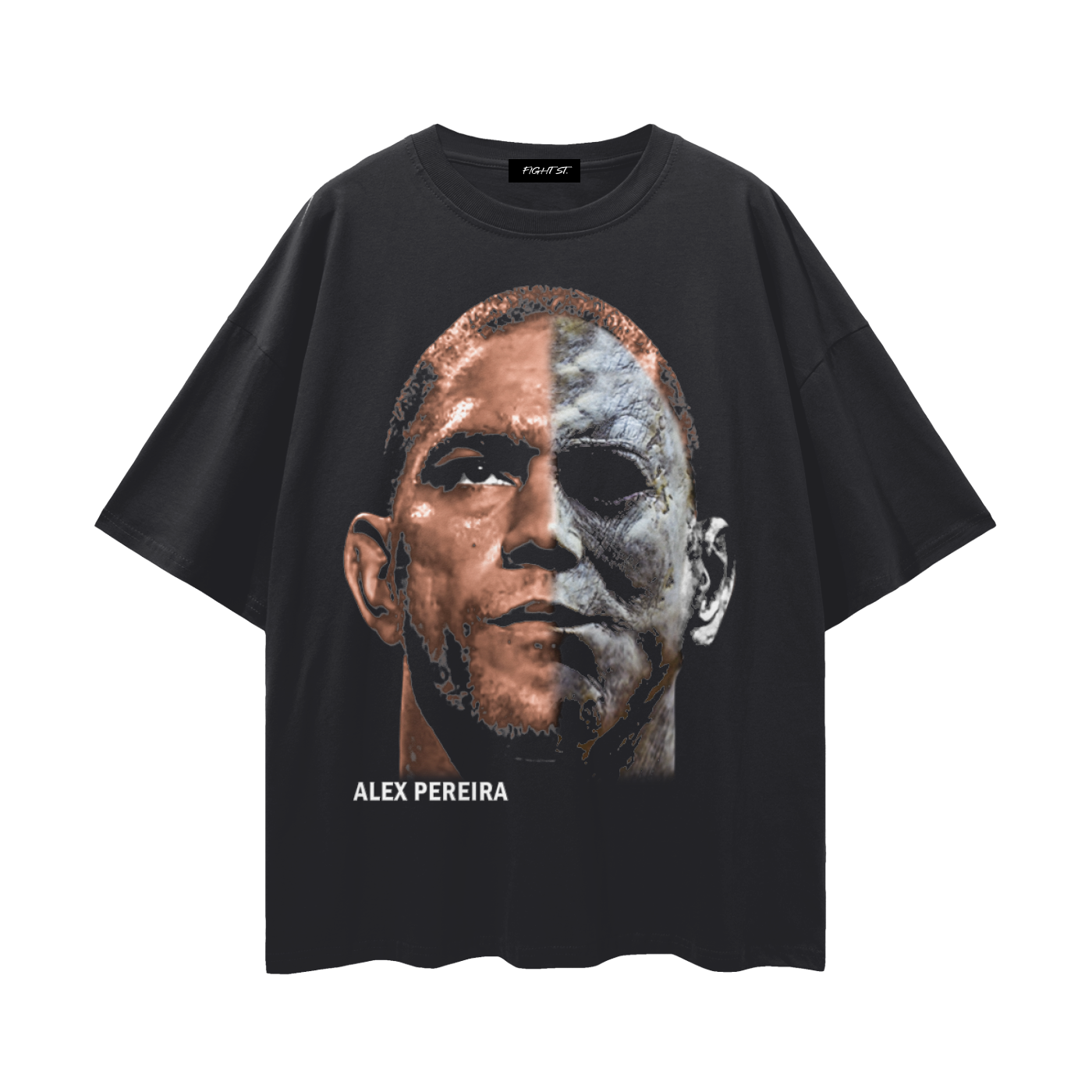 Alex Pereira Streetwear Loose Drop Shoulder T-Shirt